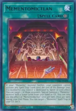 Yugioh! Mementomictlan - VASM-EN008 - Rare - 1st Edition Near Mint, English - Image 1