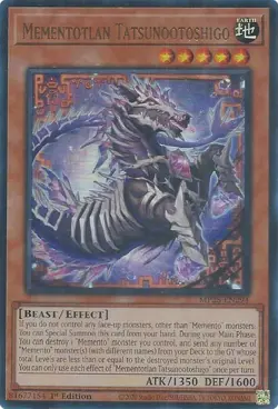 Yugioh! Mementotlan Tatsunootoshigo - MP25-EN294 - Ultra Rare - 1st Edition Near - Image 1