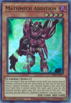 Yugioh! Mathmech Addition - GFP2-EN117 - Ultra Rare - 1st Edition Near Mint, Eng - Image 1