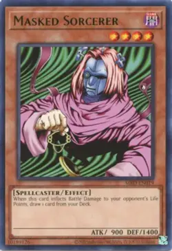 Yugioh! Masked Sorcerer - MRD-EN019 - Rare - Unlimited 25th Anniversary Edition - Image 1