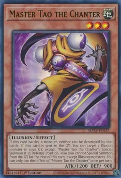 Yugioh! Master Tao the Chanter - MP24-EN237 - Ultra Rare - 1st Edition Near Mint - Image 1