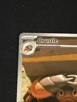 Crustle 186/182 Illustration Rare IR S&V Destined Rivals Pokemon TCG Card NM - Image 5