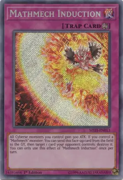 Yugioh! Mathmech Induction - MYFI-EN013 - Secret Rare - 1st Edition Near Mint, E - Image 1