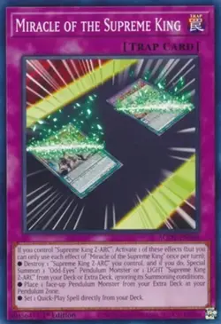 Yugioh! Miracle of the Supreme King - AGOV-EN068 - Common - 1st Edition Near Min - Image 1
