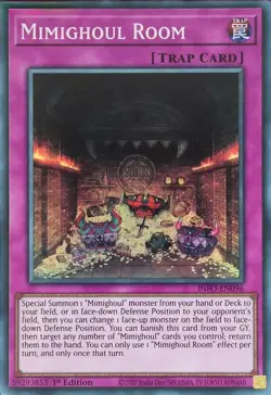 Yugioh! Mimighoul Room - INFO-EN096 - Super Rare - 1st Edition Near Mint, Englis - Image 1