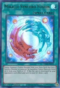Yugioh! Miracle Synchro Fusion - GFTP-EN111 - Ultra Rare - 1st Edition Near Mint - Image 1