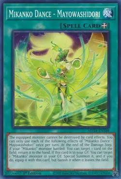 Yugioh! Mikanko Dance - Mayowashidori - MP24-EN348 - Common - 1st Edition Near M - Image 1