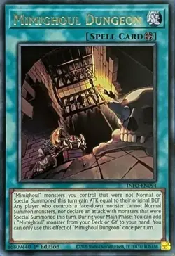 Yugioh! Mimighoul Dungeon - INFO-EN094 - Ultra Rare - 1st Edition Near Mint, Eng - Image 1