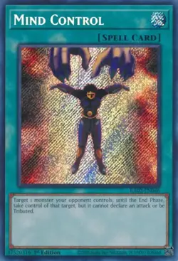 Yugioh! Mind Control - RA02-EN046 - Secret Rare - 1st Edition Near Mint, English - Image 1