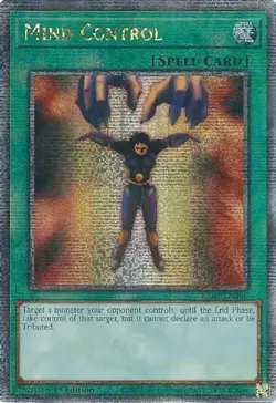 Yugioh! Mind Control - RA02-EN046 - Quarter Century Secret Rare - 1st Edition Ne - Image 1