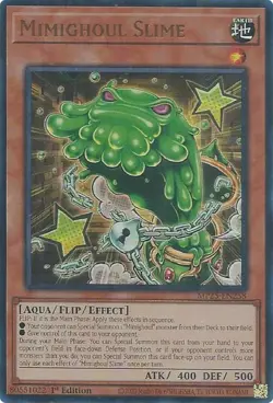 Yugioh! Mimighoul Slime - MP25-EN258 - Ultra Rare - 1st Edition Near Mint, Engli - Image 1