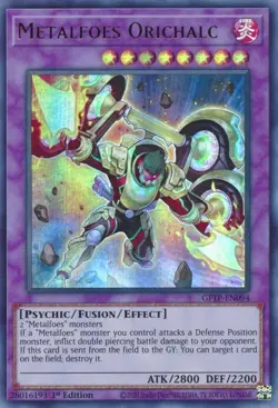 Yugioh! Metalfoes Orichalc - GFTP-EN094 - Ultra Rare - 1st Edition Near Mint, En - Image 1