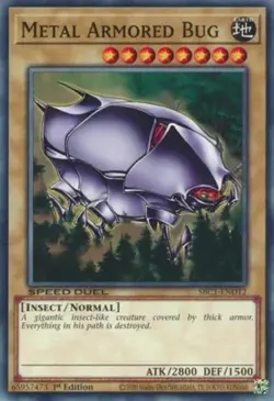 Yugioh! Metal Armored Bug - SBC1-END12 - Common - 1st Edition Near Mint, English - Image 1