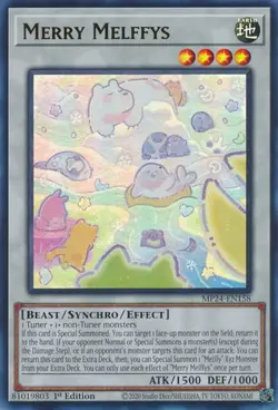 Yugioh! Merry Melffys - MP24-EN158 - Ultra Rare - 1st Edition Near Mint, English - Image 1