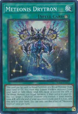 Yugioh! Meteonis Drytron - RA04-EN096 - Super Rare - 1st Edition Near Mint, Engl - Image 1