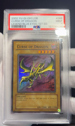 Curse Of Dragon 1st Edition (Wavy) LOB-066 PSA 9 Yu-Gi-Oh! - Image 2