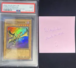 Curse Of Dragon 1st Edition (Wavy) LOB-066 PSA 9 Yu-Gi-Oh! - Image 4