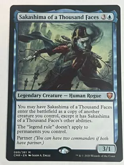 MTG Sakashima of a Thousand Faces - Commander Legends NM - Image 1