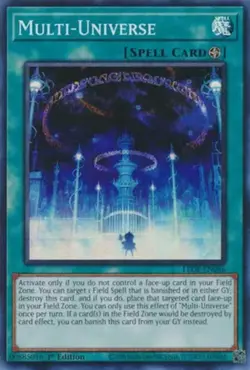 Yugioh! Multi-Universe - LEDE-EN086 - Super Rare - 1st Edition Near Mint, Englis - Image 1