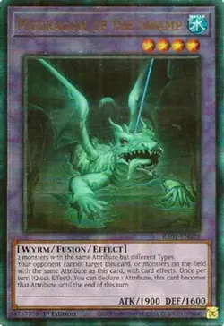 Yugioh! Mudragon of the Swamp - RA01-EN028 - Prismatic Ultimate Rare - 1st Editi - Image 1
