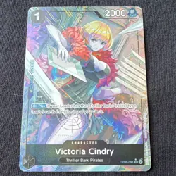ONE PIECE Victoria Cindry Full Art OP06-091 Premium Booster Uncommon Foil - Image 1