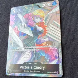 ONE PIECE Victoria Cindry Full Art OP06-091 Premium Booster Uncommon Foil - Image 2