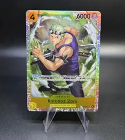 Roronoa Zoro SR OP15-113 ENGLISH ONE PIECE Card Adventure on KAMI’s Island OP15 - Image 1