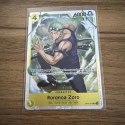 Roronoa Zoro SR OP15-113 ENGLISH ONE PIECE Card Adventure on KAMI’s Island OP15 - Image 1