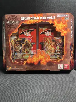One Piece TCG Illustration Box Vol 5 and Vol 6 Lot - Factory Sealed - Image 2