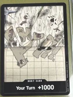 NEW One Piece Adventures Of Kami Island Map Don!! Don!! - Pack Fresh NM - Image 1