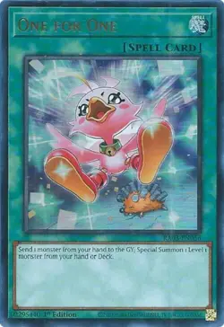 Yugioh! One for One (Alternate Art) - RA03-EN056 - Ultra Rare - 1st Edition Near - Image 1