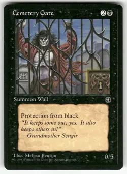 CEMETERY GATE #5 (COMMON) MTG HOMELANDS - Image 1