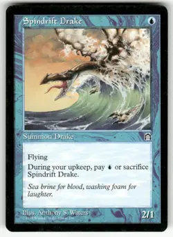 SPINDRIFT DRAKE (COMMON) MTG STRONGHOLD - Image 1