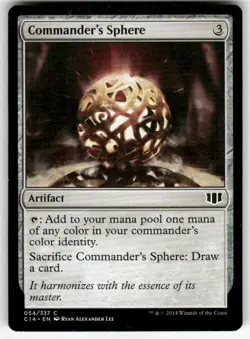 COMMANDER'S SPHERE #54 (COMMON) MTG COMMANDER 2014 - Image 1