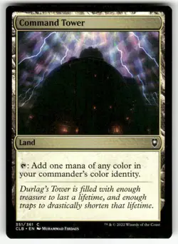 COMMAND TOWER #351 (COMMON) MTG COMMANDER LEGENDS: BATTLE FOR BALDUR'S GATE - Image 1