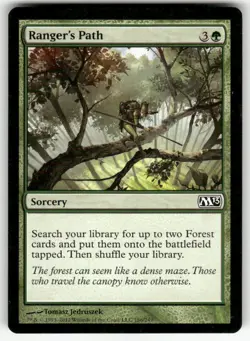 RANGER'S PATH #186 (COMMON) MTG MAGIC 2013 (M13) - Image 1