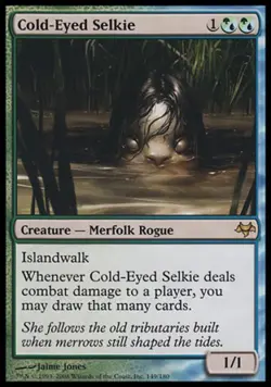 Cold-Eyed Selkie - Light Play MTG Eventide - Image 1