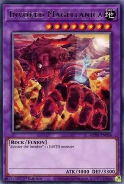 Yugioh! Invoked Magellanica - GEIM-EN056 - Rare - 1st Edition Near Mint, English - Image 1