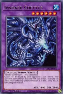 Yugioh! Invoked Cocytus - GEIM-EN055 - Rare - 1st Edition Near Mint, English - Image 1
