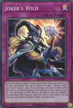Yugioh! Joker's Wild - KICO-EN007 - Super Rare - 1st Edition Near Mint, English - Image 1