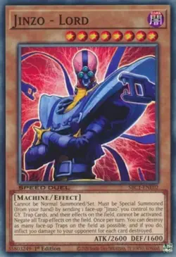 Yugioh! Jinzo - Lord - SBC1-ENE02 - Common - 1st Edition Near Mint, English - Image 1