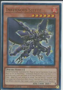 Yugioh! Infernoid Sjette - BLTR-EN068 - Ultra Rare - 1st Edition Near Mint, Engl - Image 1