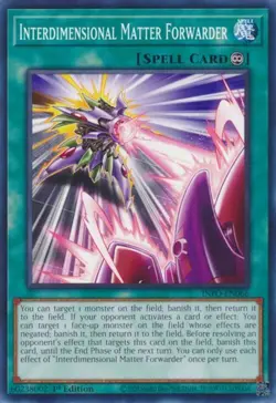 Yugioh! Interdimensional Matter Forwarder - INFO-EN066 - Common - 1st Edition Ne - Image 1