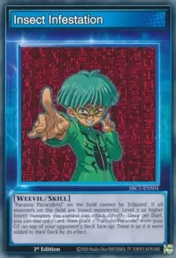 Yugioh! Insect Infestation - SBC1-ENS04 - Common - 1st Edition Near Mint, Englis - Image 1