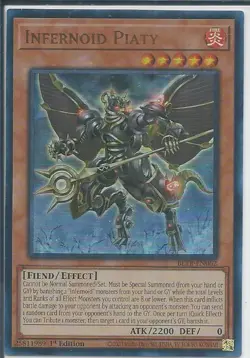 Yugioh! Infernoid Piaty - BLTR-EN062 - Ultra Rare - 1st Edition Near Mint, Engli - Image 1