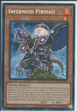 Yugioh! Infernoid Pirmais - BLTR-EN067 - Secret Rare - 1st Edition Near Mint, En - Image 1