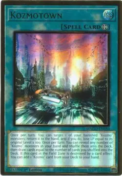 Yugioh! Kozmotown - MAGO-EN050 - Premium Gold Rare - 1st Edition Near Mint, Engl - Image 1