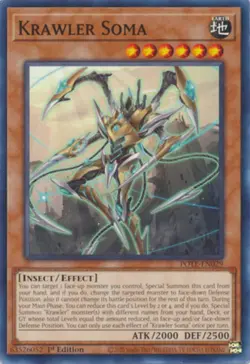 Yugioh! Krawler Soma - POTE-EN029 - Common - 1st Edition Near Mint, English - Image 1