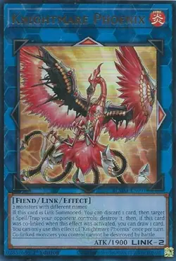 Yugioh! Knightmare Phoenix - BLMM-EN091 - Ultra Rare - 1st Edition Near Mint, En - Image 1