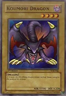 Yugioh! Koumori Dragon - SDK-006 - Common - 1st Edition Near Mint, English - Image 1